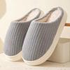 Cotton Slippers Women's Velvet Slippers Winter New Warm Cotton Drag Couple Cotton Shoes Silent Non-slip Wool Slippers