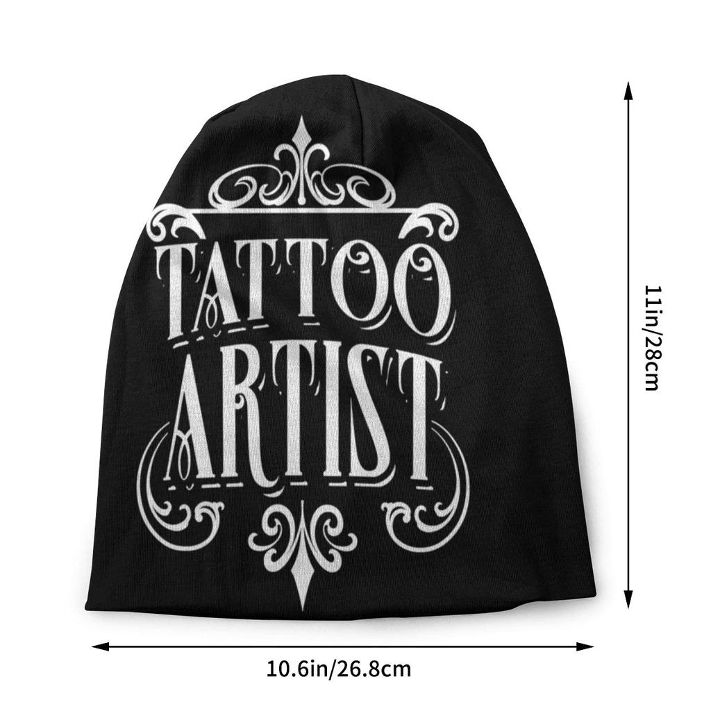 Tattoo Artist Art Job Ink Unisex Slouchy Beanie Hats Women Unisex Hippie Knitting Skullies Beanies Caps for Outdoor Ski