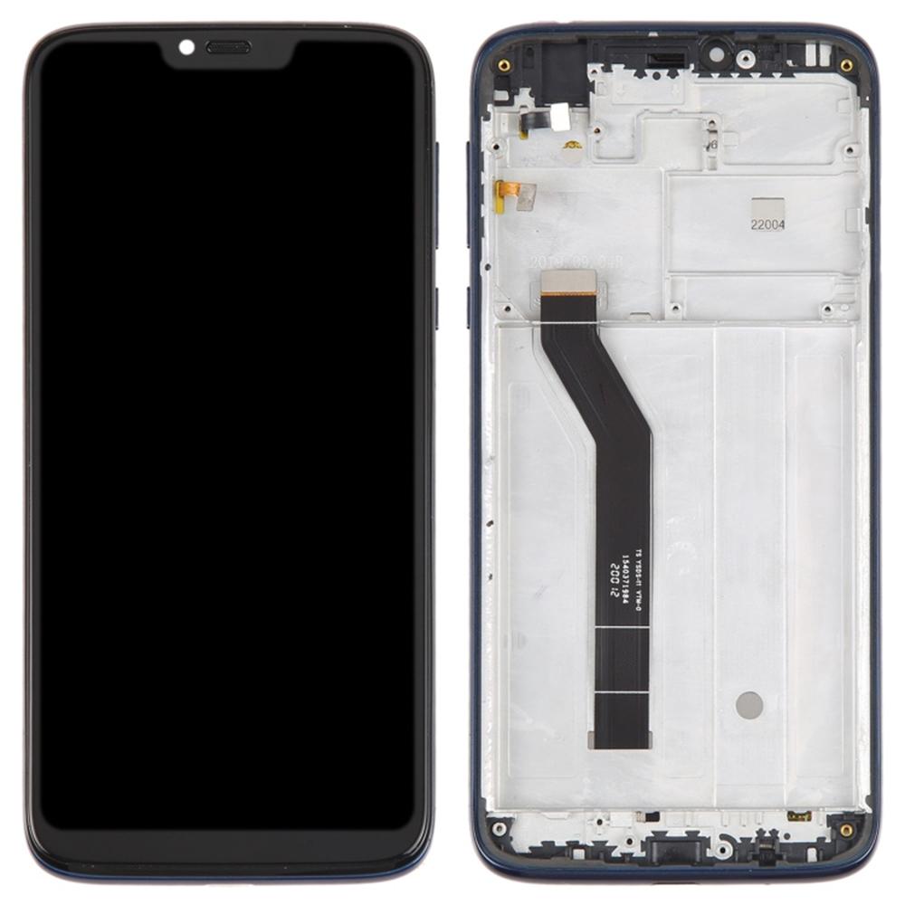 For Motorola Moto G7 Power XT1955 Grade C LCD Screen and Digitizer Assembly+Frame Replacement Part (Without Logo)