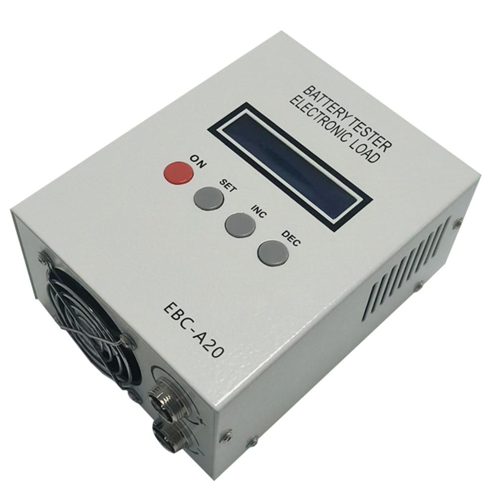 EBC-A20 Battery Power Tester 5A Charge 20A Discharge Lithium Lead-acid Battery Capacity Tester Support PC Software Control