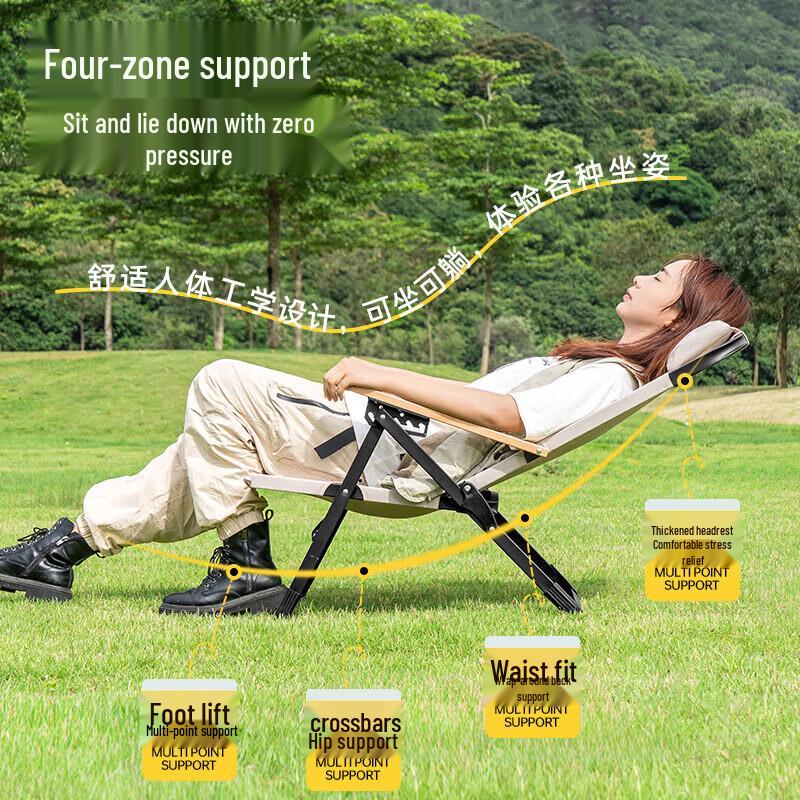 Series Clear Outdoor Folding Adjustable Kermit Camping Chair