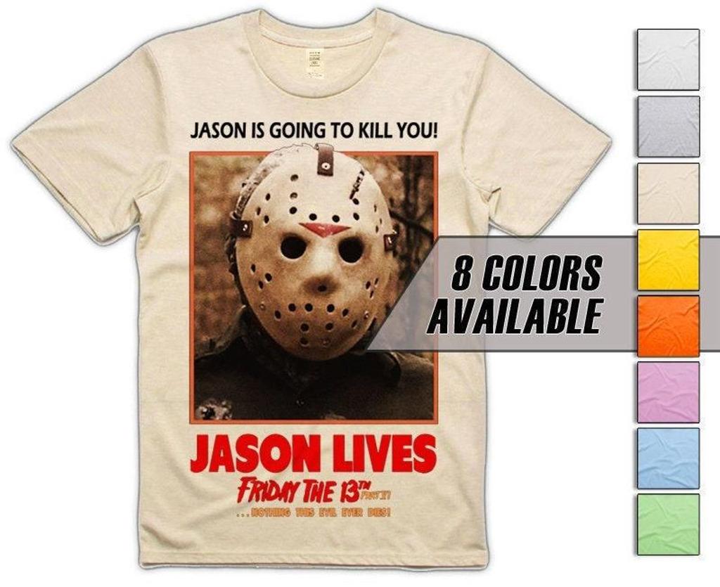 Friday the 13th V26 Men's T-Shirt all sizes S-5XL 8 Colors available