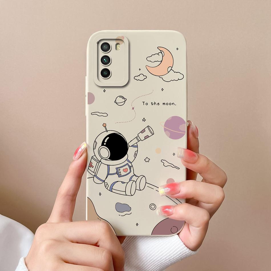 Чехол для Xiaomi Poco M3 Pro Цветочный Мягкий Жидкий Силикон Защита Камеры Противоударная Задняя Крышка Для Poco M 3 Pro M3Pro Coque Capa