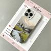 Простой Чехол для Телефона с Изображением Реки Для Iphone 171615 14 Plus 13 12 11 Pro Max 17Air Funda Мобильный Защитный Чехол Coque