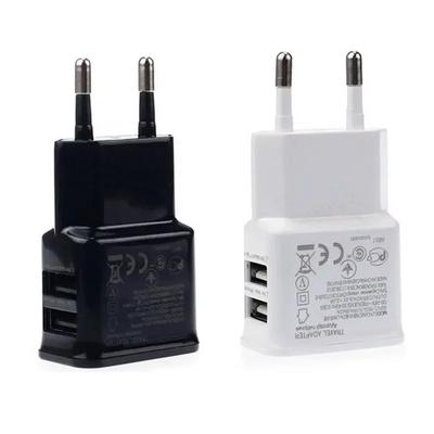 Портативный двойной USB-адаптер питания 5 В, зарядное устройство для мобильного телефона, электрическая розетка для путешествий, смарт-адаптер для зарядного устройства для смартфона