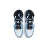 Кроссовки унисекс Air Jordan 1 Retro High OG University Blue White Black 555088-134