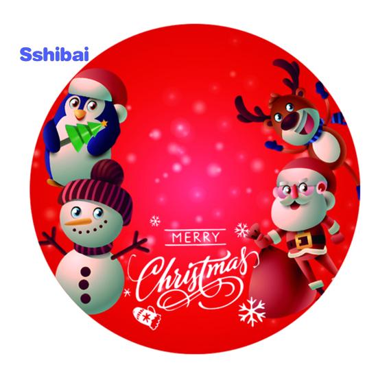 Юбка «Рождественская елка», яркий цвет, простая установка, снежинка, принт лося, круглый большой коврик для рождественской елки, декор