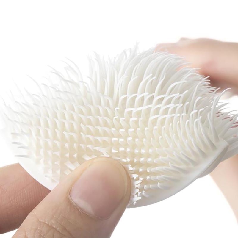 Щетка для чистки чашек с длинной ручкой, силиконовая щетка для чистки бутылок для молока, бокалов, чашек, бытовых стеклянных кружек для кофе и чая