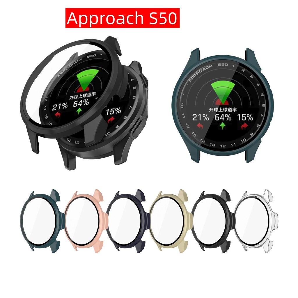 Твердый чехол для Garmin Approach S50 Защитная крышка Защитная пленка из закаленного стекла Чехол для Garmin Approach S50 Аксессуары