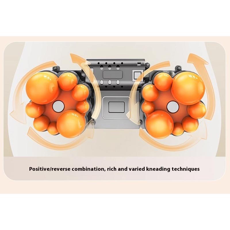 Массажер для шеи и спины с разминающим горячим компрессом, массажер для всего тела для шеи, спины, талии, ног, снятия мышечной боли