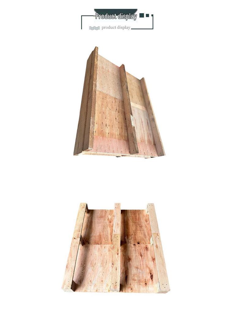 Четырехходовой деревянный поддон из фанеры без фумигации для вилочного погрузчика для доставки на склад без инспекции