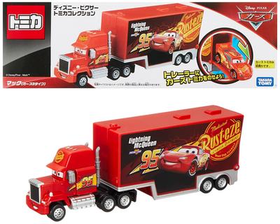 TAKARA TOMY Коллекция Pixar Tomica Mac 3 Миниатюрный автомобиль Возраст 3+ Соответствует стандарту безопасности игрушек ST Mark TOMICA "Disney (Типы автомобилей)" Игрушка, Унисекс, Вверх, В коробке,
