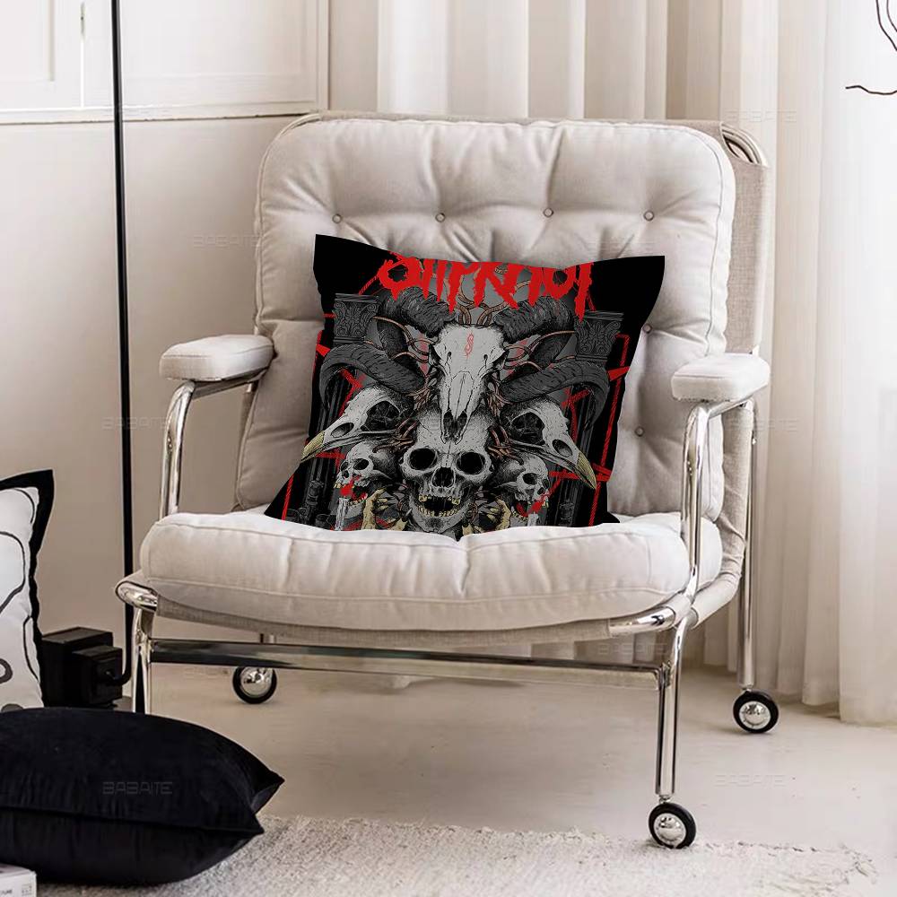 Band S-Slipknot Music Pillow Cover Sofa Cushion Cover Home Room Decoration Children Gift