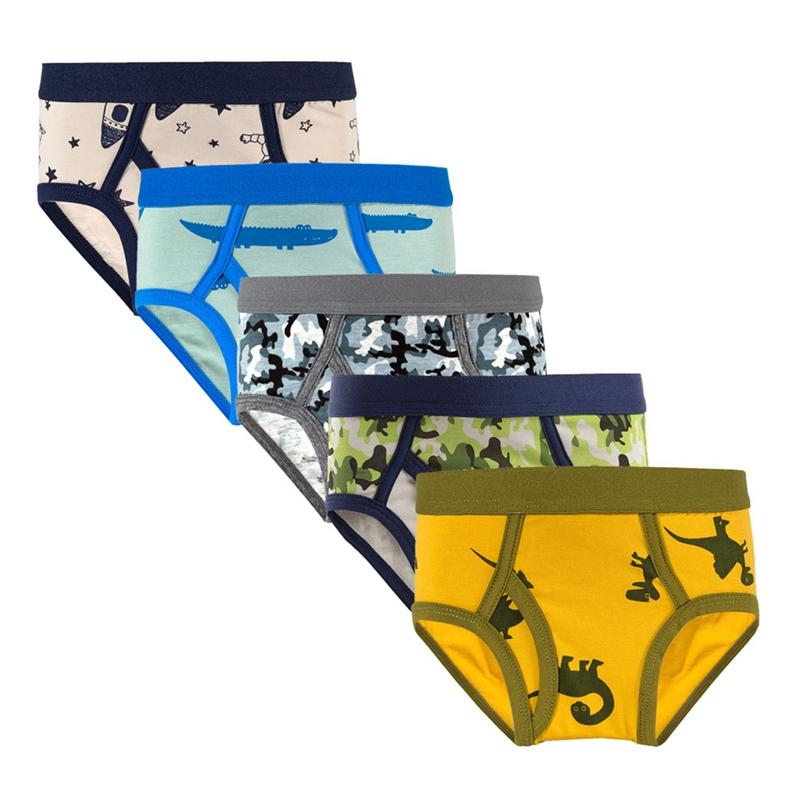 Детские трусики, 5 шт., трусы для мальчиков, нижнее белье, детские трусы