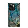 For MOTOROLA MOTO Edge 40 Neo Gradient Painted Tempered Glass Phone Case For Moto Edge 30 Ultra Lens Protection Shockproof Back Cover