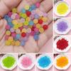 6 мм 80 шт. для изготовления ювелирных изделий, красочные акриловые бусины с глазурью, ювелирные изделия «сделай сам», браслеты, ожерелья, серьги, поделки, материал ручной работы