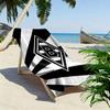 Borussia Print Beach Towel, Large Soft Quick Dry Towel for Beach Camping Swimming