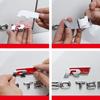 AABKX1 Metal Car Front Grill Emblem Badge for Volkswagen VW Rline Jetta Beetle CC Golf Passat GTI GTD MK3 MK5 Touareg Scirocco Lavida