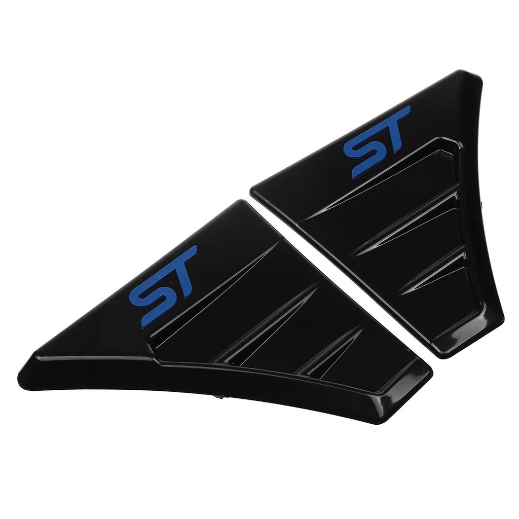 ST Style Car Side Fender Door Air Fender Grille Air Fender Outlet Side Vent Fender Decor Sticker For Ford Focus MK3 ABS
