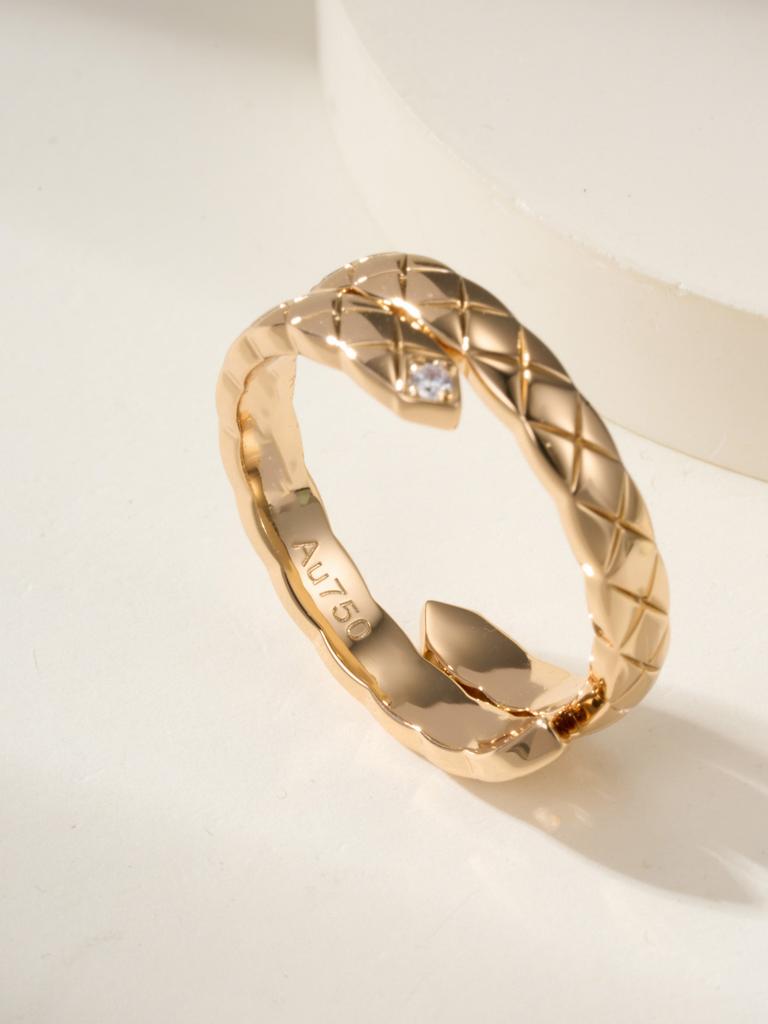 Кольцо с ромбами, двойной слой, супер высокое качество, для повседневного ношения, изысканное мастерство, для мужчин и женщин, подарки для мужчин и женщин, подарки на день рождения