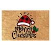 Мягкий и удобный коврик для двери с рождественским гномом для праздничного прикосновения к рождественскому украшению