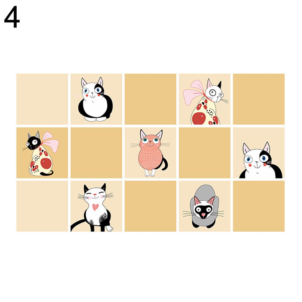 Высокотемпературный и маслостойкий кухонный мультяшный стикер на стену водонепроницаемый