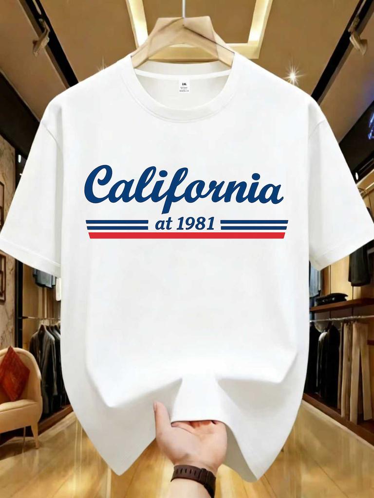 Wzm1041100creative Letter Printed Plus Size Unisexs Round Neck Summer Casual Short Sleeved Street Fashion Versatile Tshirt