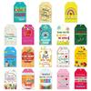 60 шт. Милые бирки Недели признания учителей Бумажные бирки для DIY Декор Кексов Пожелания с отверстием Подарочные коробки Подвесная карточка