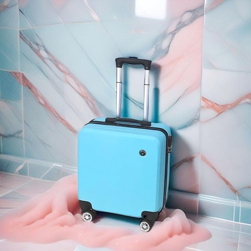 18" Дорожный чемодан ручной клади с универсальными колесами и замком, Прочный чемодан на колесиках для студентов, Доступна 20" версия