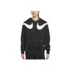 Nike Женская флисовая толстовка Swoosh, черная DD5581-010