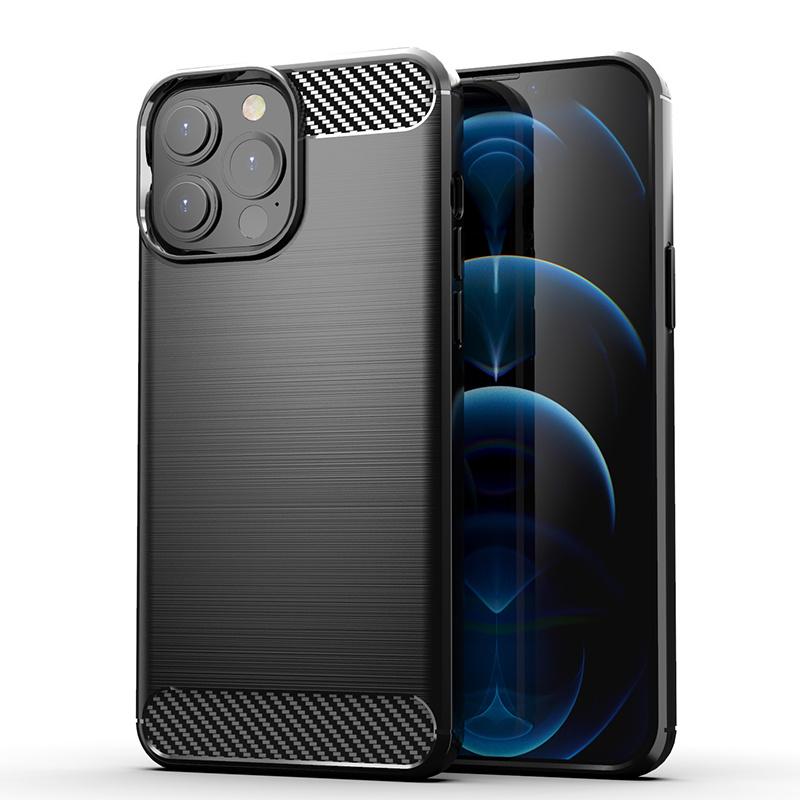 Для чехла iPhone 15 Pro Max чехол для iPhone 15 Pro чехол Capas карбоновый чехол для iPhone 7 8 Plus 12 13 14 15 Pro Max Fundas