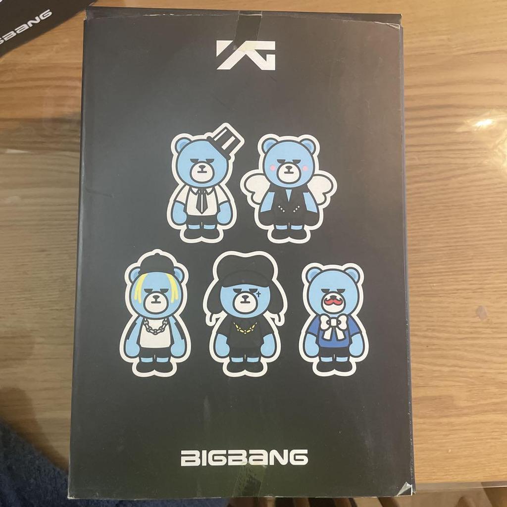 [Б/У] Редкий KRUNK BIGBANG YGBEAR D-LITE Кан Дэ Сон