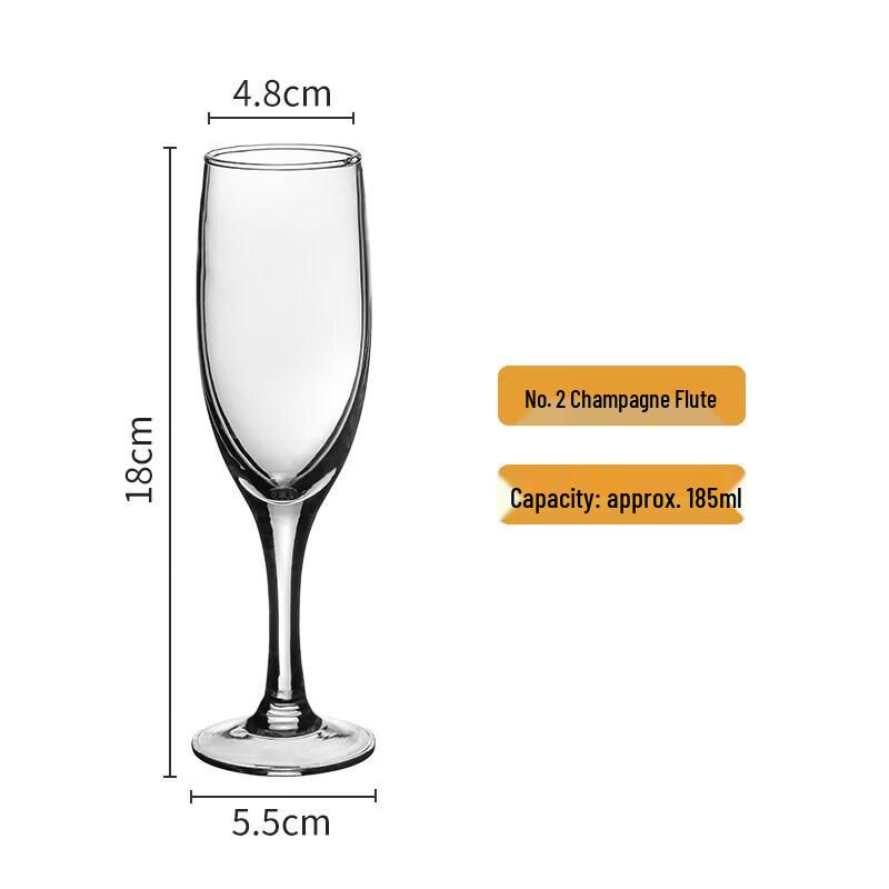 Набор бокалов для шампанского Chixing Crystal Glass