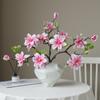 Искусственный цветок нефритовая орхидея, большой нефритовый цветок, имитация орхидеи, украшение из одной ветки, высококачественный материал для гостиной и дома