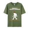 Merry Squatchmas Bigfoot Ugly Christmas Sweater TShirt New Coming Unisex T Shirt All Cotton T Shirt Casual TeeShirt