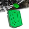 Мотикванс Kawasaki Ninja 400 Z400 Расширитель педали тормоза Зеленая пластина, (Педаль тормоза)
