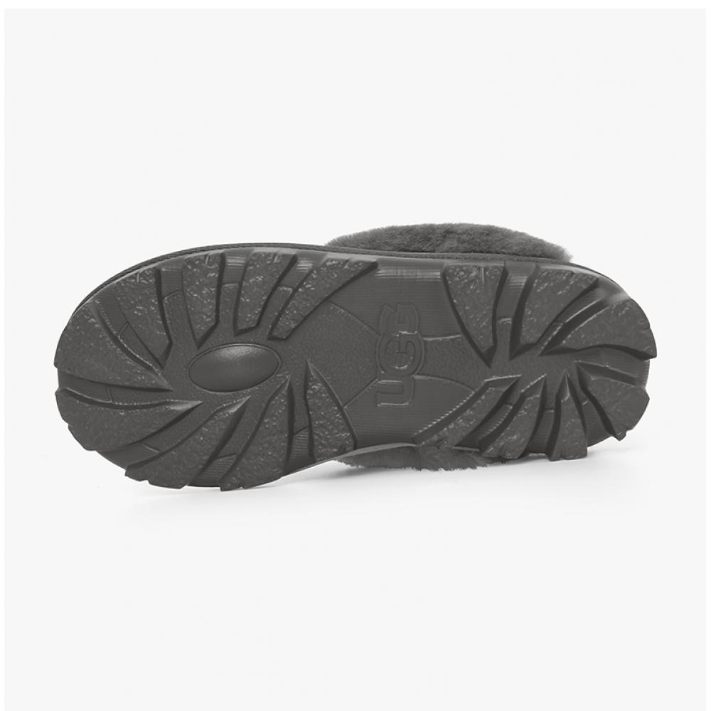 UGG 5125 Серые Кокетливые Серые Тапочки