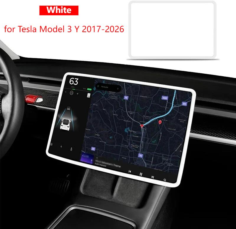 Для нового экрана Tesla Защитная пленка Рамка Края Дисплея Покрытие Корпуса Аксессуары Центральной Консоли Tesla Model 3 Y L Juniper Standard 2026