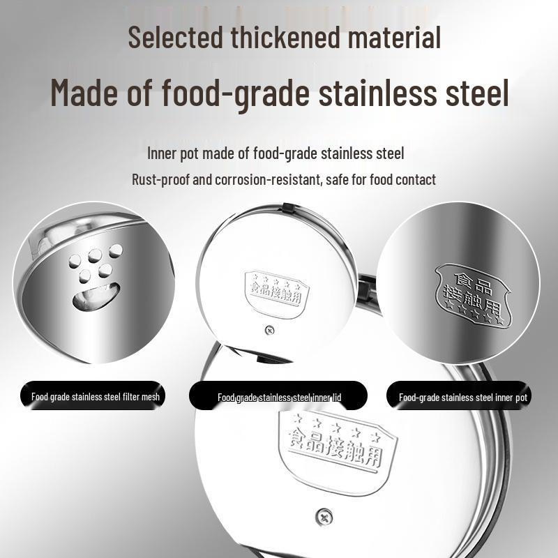 3 л Большой Электрический Чайник: Автоизоляция, Идеально для общежитий, Прочный для домашнего использования.