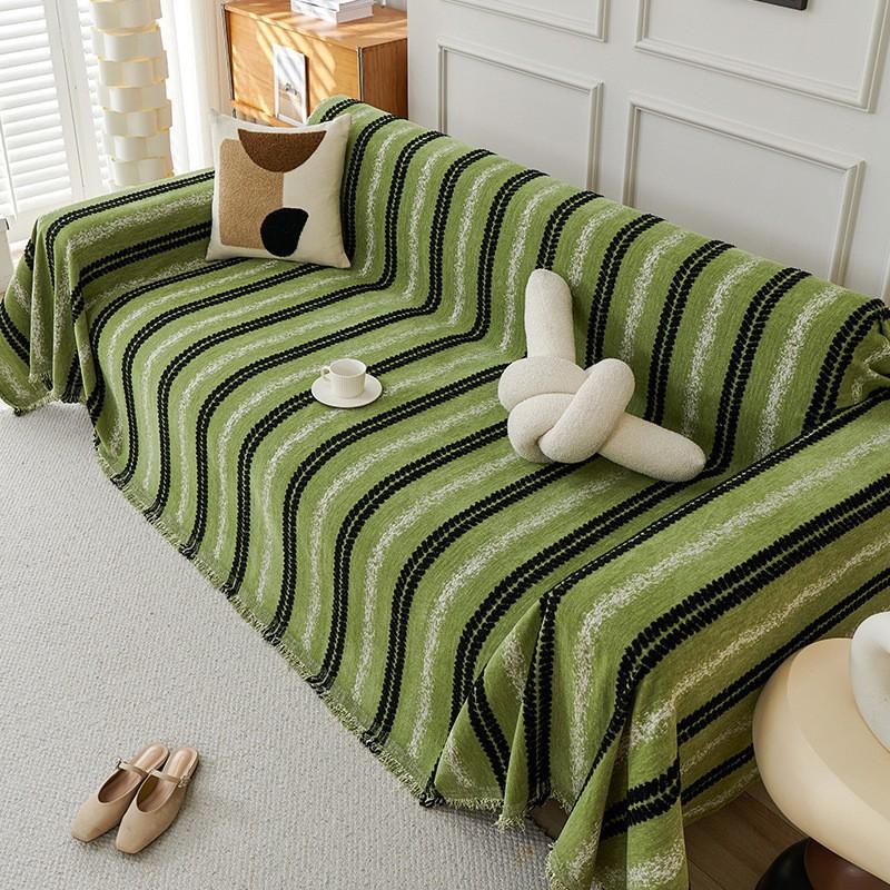 1PC Sofa Towel Geometric Nordic Wind Chenille Sofa Cover Cover Pad Autumn and Winter Home Textile Products