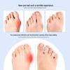 Силиконовый корректор вальгусной деформации Hallux Valgus: Разделитель для пальцев и косточки с тремя отверстиями для дневного и ночного использования