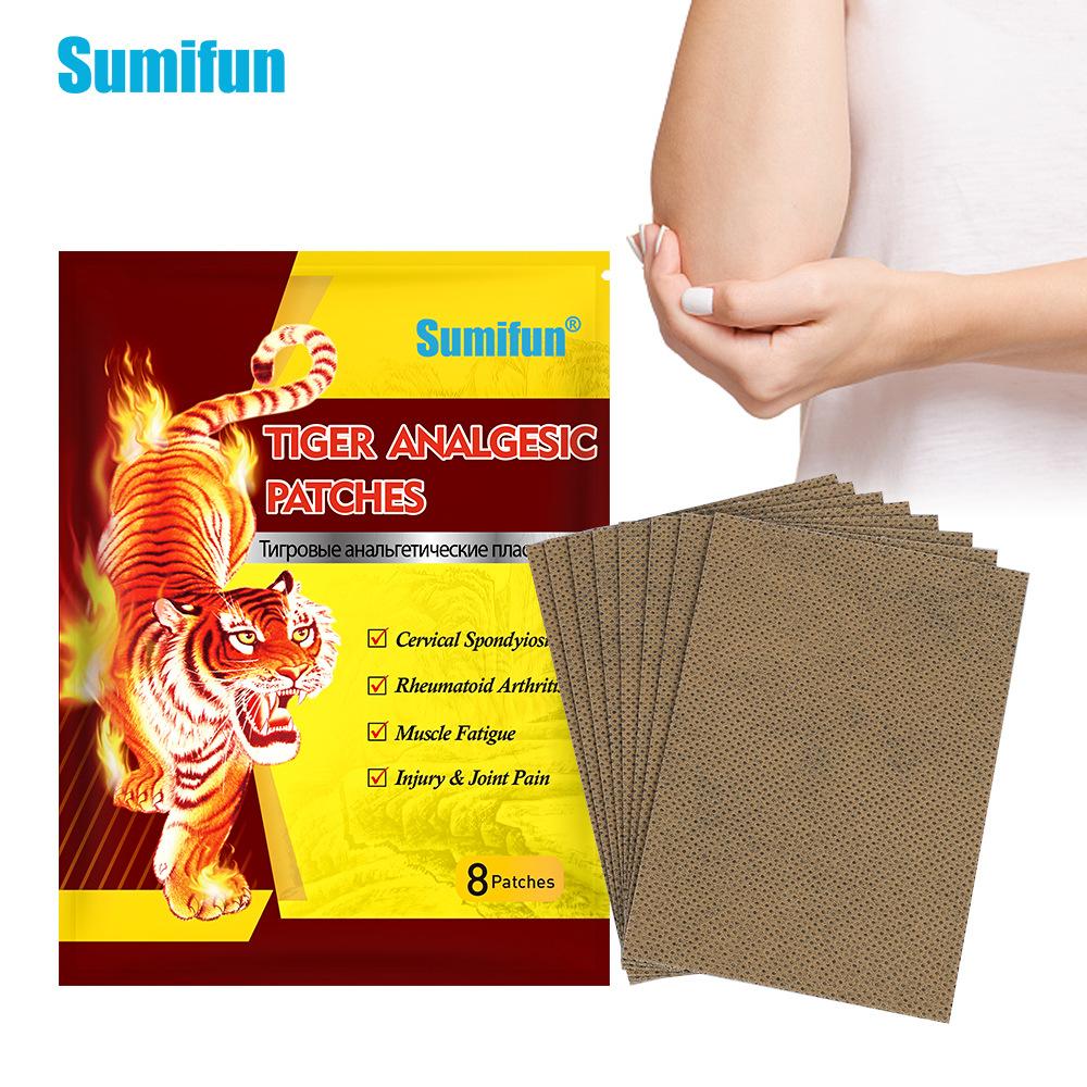 Sumifun Tiger Balm Analgesic Patch Knee Muscle Joint Pain Relief Sticker Rheumatism Body Care Plaster