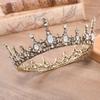 European Retro Palace Queen Baroque Bridal Hair Accessories Round Full Circle Crown Crown Photo Studio Headdress