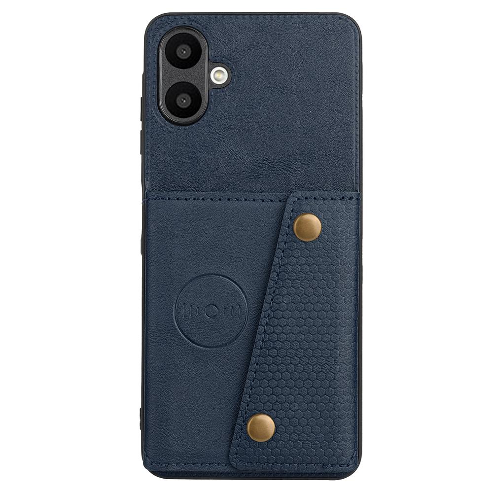 For Samsung Galaxy A06 4G Case Card Slots Kickstand Leather+TPU Phone Cover