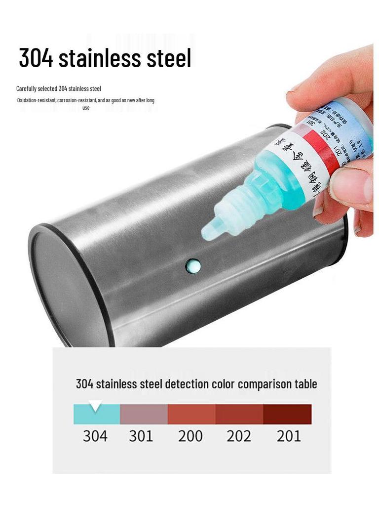 Напольный и настенный набор держателей для туалетной щетки из нержавеющей стали SUS304