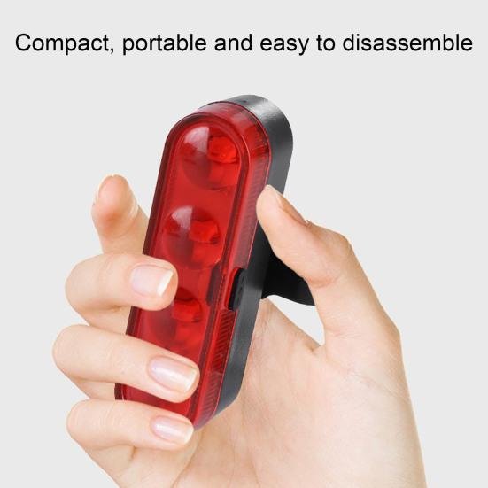 Задний фонарь для велосипеда, водонепроницаемый, регулируемый, USB, перезаряжаемый, универсальный, для горного велосипеда, для ночной езды, светодиодный, предупреждающий, задний фонарь