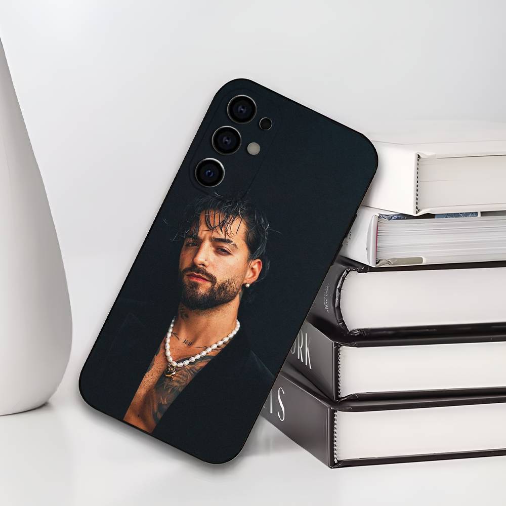 M-Maluma P-Pelon Phone Case For Samsung S25,S24,S21,S22,S23,S30,Ultra,S20,Plus,Fe,Lite,Soft Black Cover