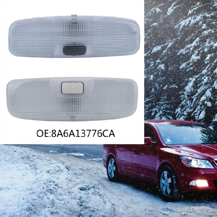 Replacement Vehicle Interior Reading Light Assembly 8A6A13776CA with Center Control Layout for Transit-350 Part Number and Lens Comparison