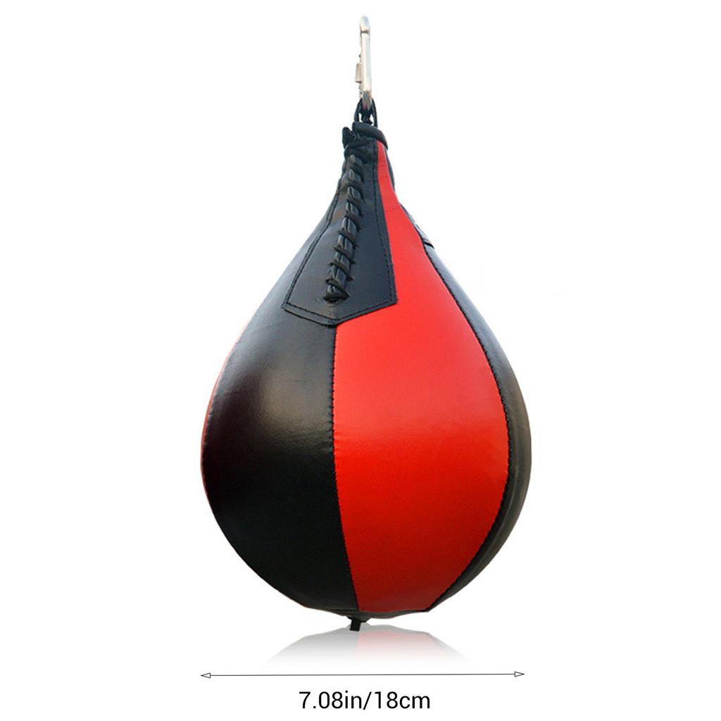 Боксерский подвесной скоростной мяч из искусственной кожи для скоростного боксерского боя, тренировок по боксу