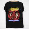 Мужская футболка Anthrax Band Черная с коротким рукавом Все размеры S M L XL 234XL Унисекс футболка